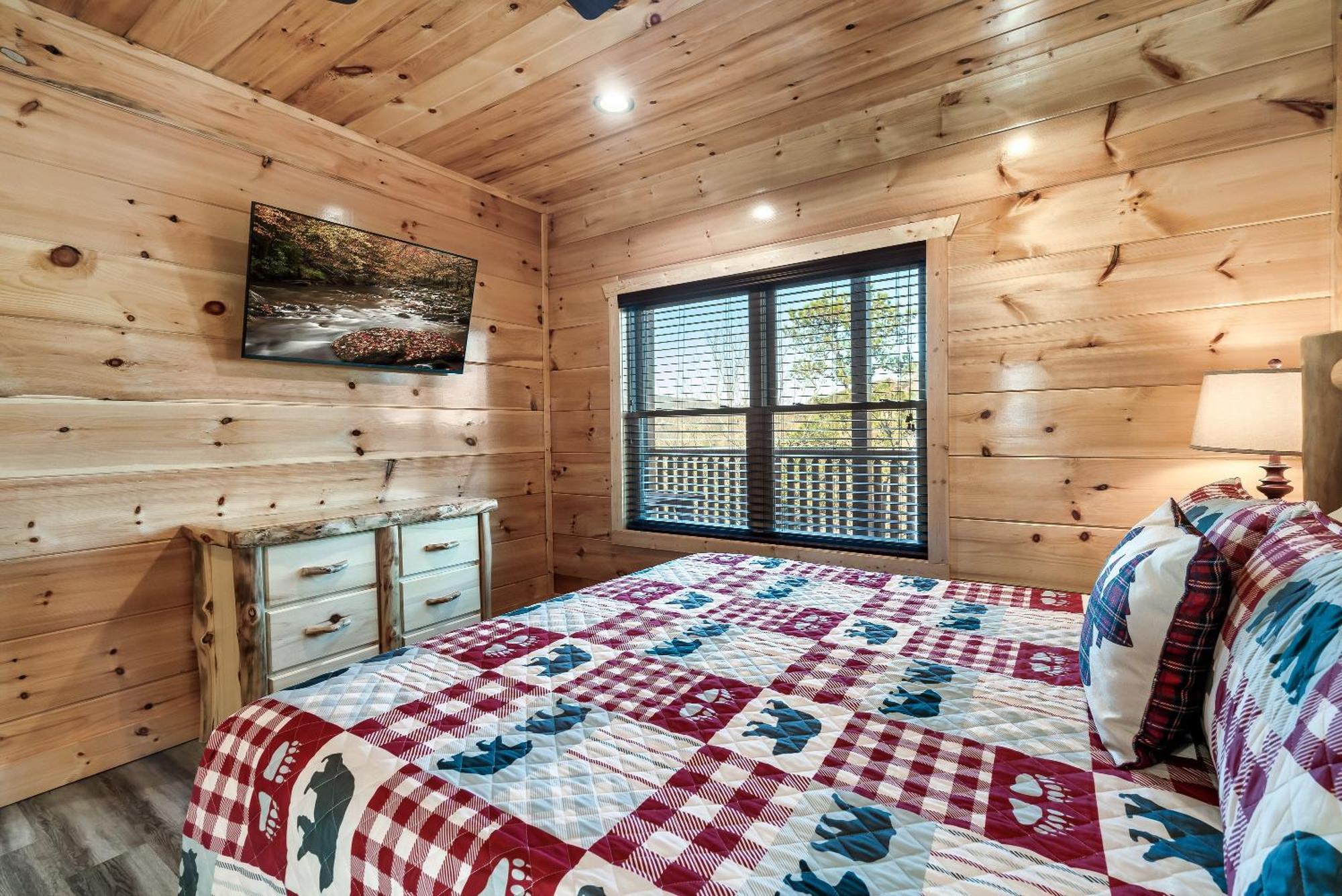 Full Equipped Cabin With A Pool And Game Room Smokies Views Gatlinburg Bagian luar foto