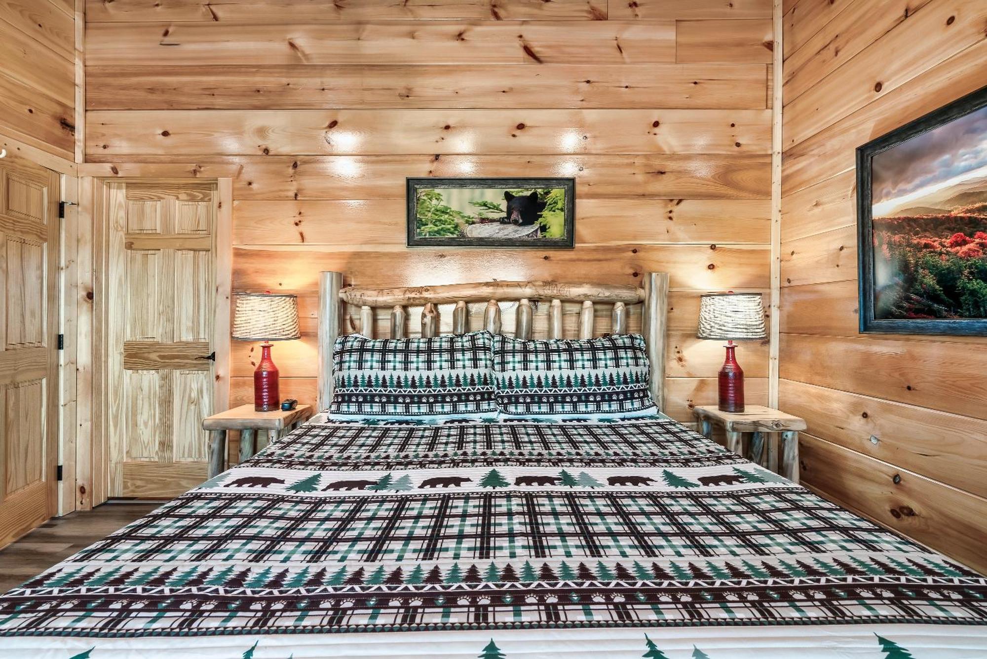 Full Equipped Cabin With A Pool And Game Room Smokies Views Gatlinburg Bagian luar foto