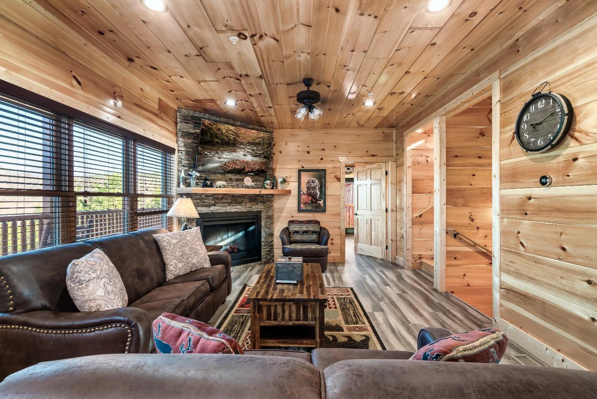 Full Equipped Cabin With A Pool And Game Room Smokies Views Gatlinburg Bagian luar foto