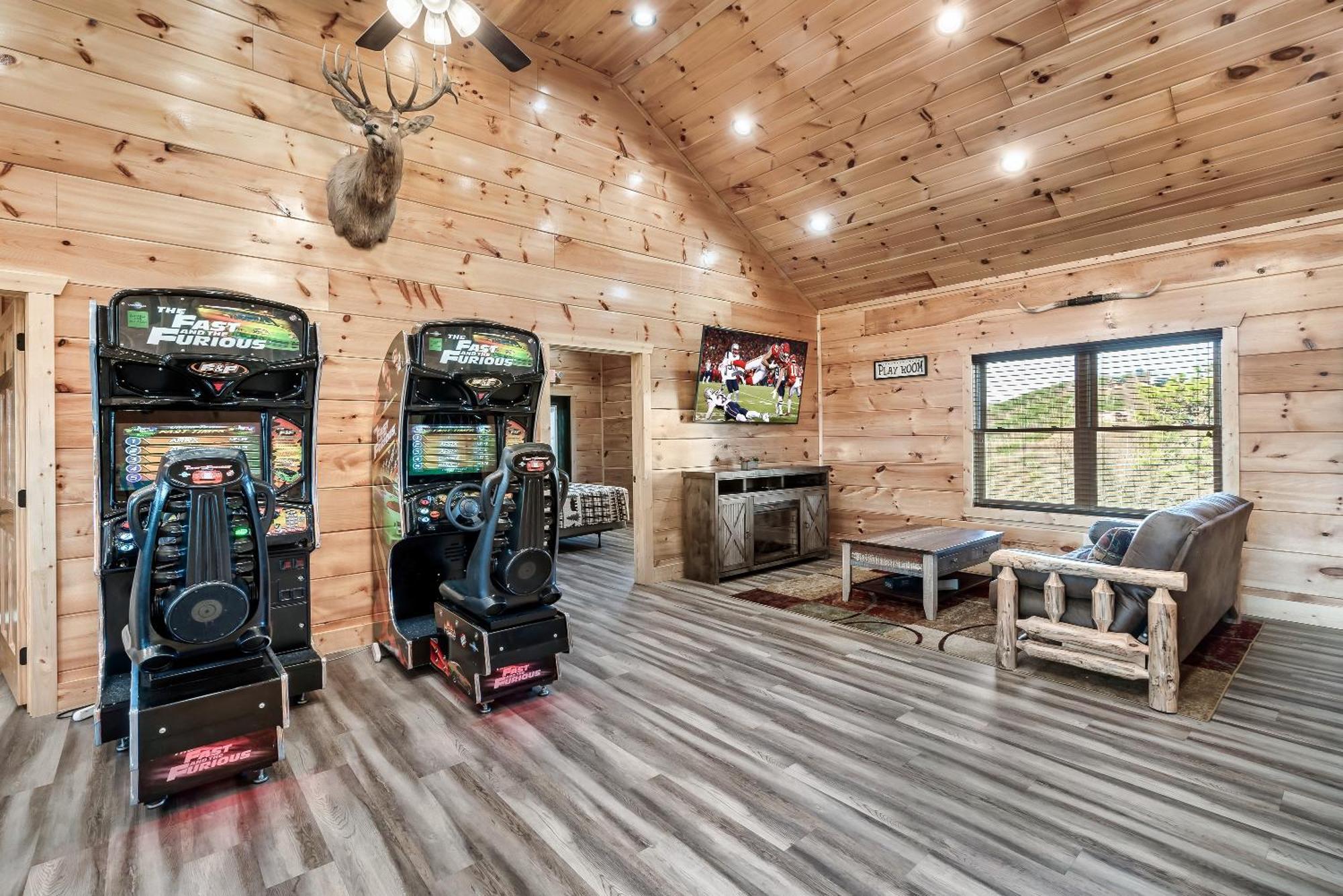 Full Equipped Cabin With A Pool And Game Room Smokies Views Gatlinburg Bagian luar foto