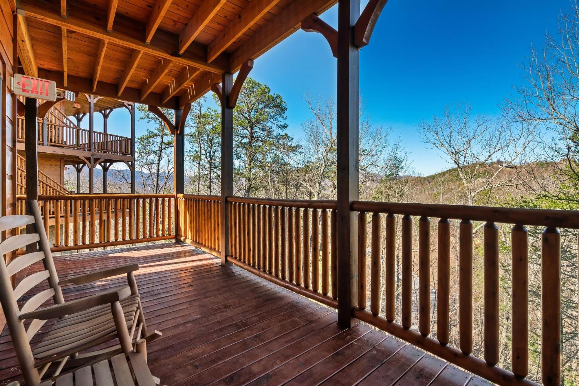 Full Equipped Cabin With A Pool And Game Room Smokies Views Gatlinburg Bagian luar foto