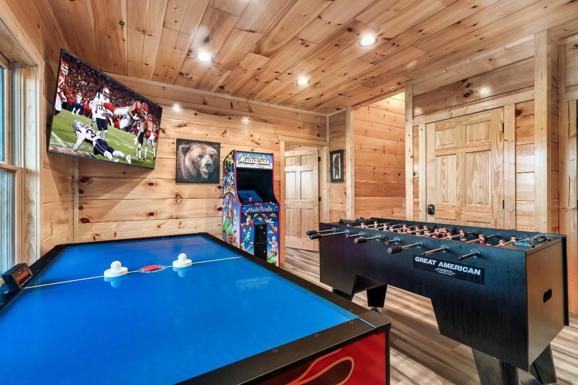 Full Equipped Cabin With A Pool And Game Room Smokies Views Gatlinburg Bagian luar foto