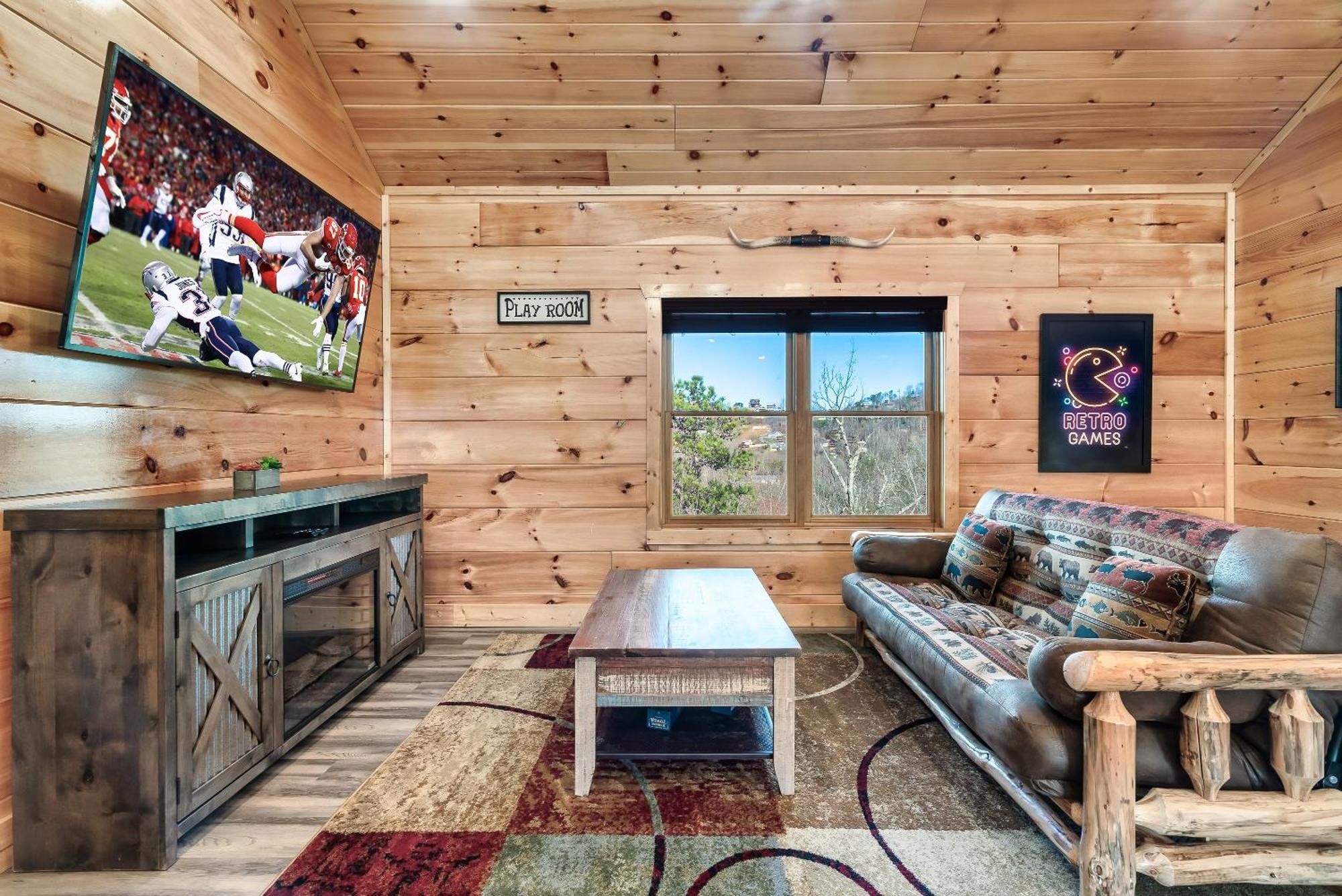 Full Equipped Cabin With A Pool And Game Room Smokies Views Gatlinburg Bagian luar foto