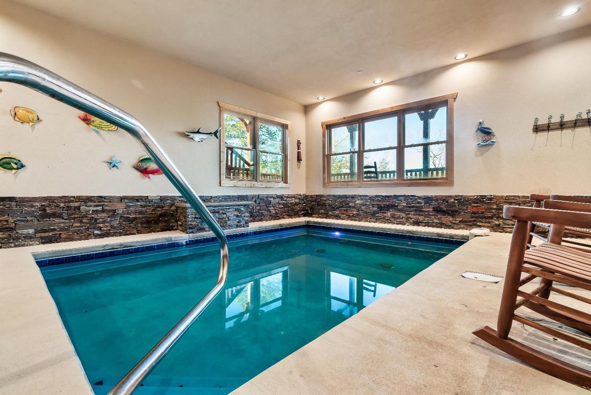 Full Equipped Cabin With A Pool And Game Room Smokies Views Gatlinburg Bagian luar foto